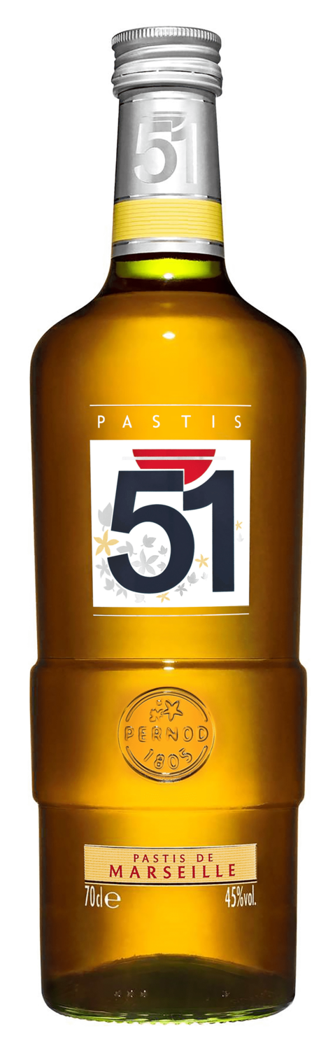 Pastis 51 - anijslikeur - 45% Pastis 51 - anijslikeur - 45%