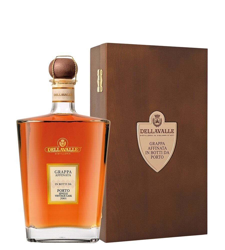 Grappa DellaValle Affinata Porto - 42% Grappa DellaValle Affinata Porto - 42%