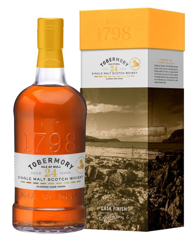 Tobermory 24 years - 52.5%