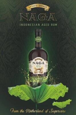 Naga Indonesian Rum Batavia Java Reserve Arrack - 40%