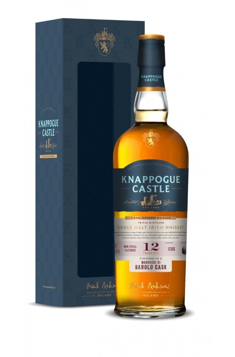 Knappogue Castle 12 years - Barolo Cask - 46% Knappogue Castle 12 years - Barolo Cask - 46%