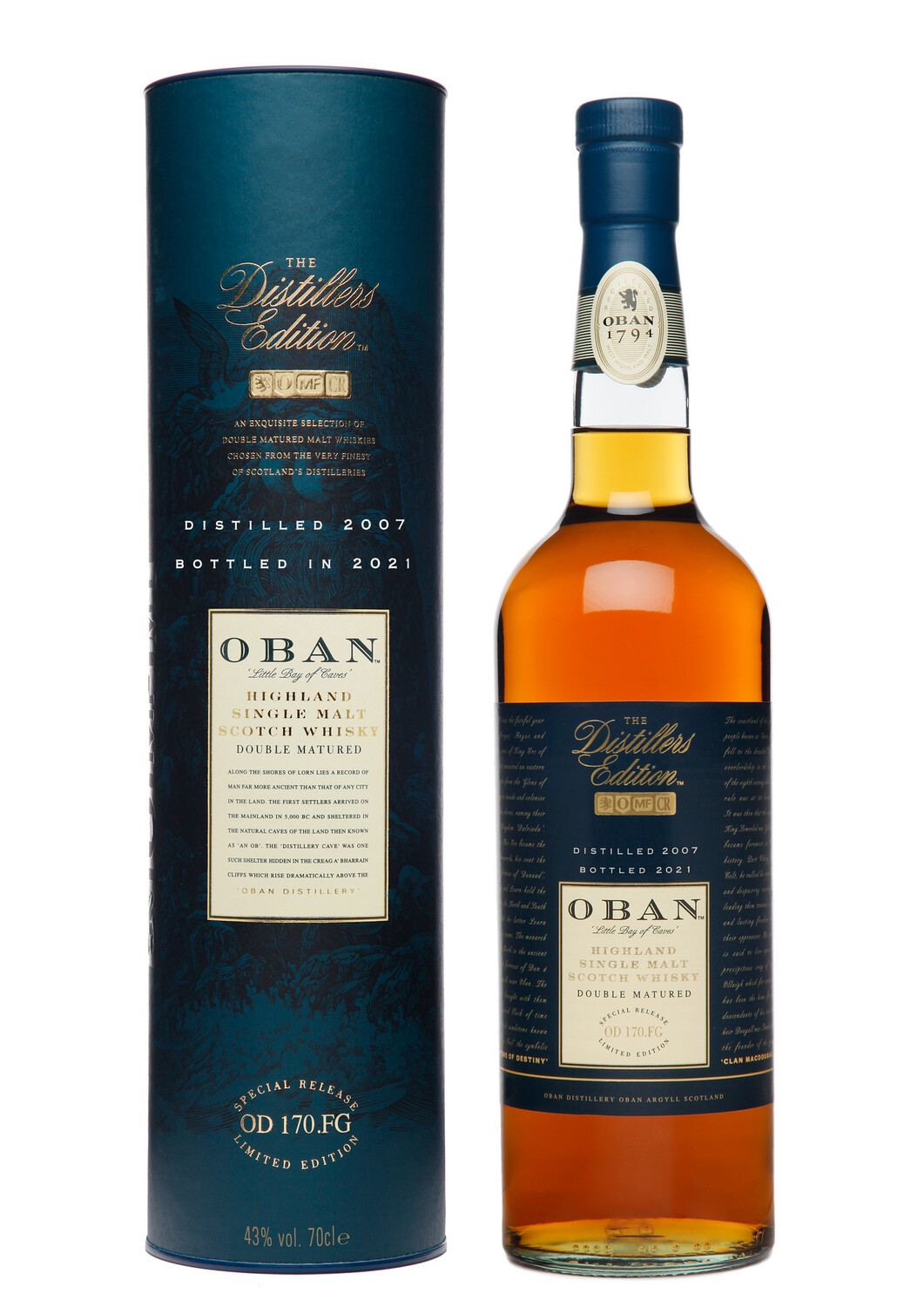 Oban Distillers Edition 2021 - 43% Oban Distillers Edition 2021 - 43%