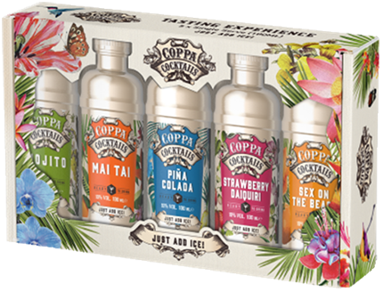 Coppa cocktail-mini-set - 10% alc.