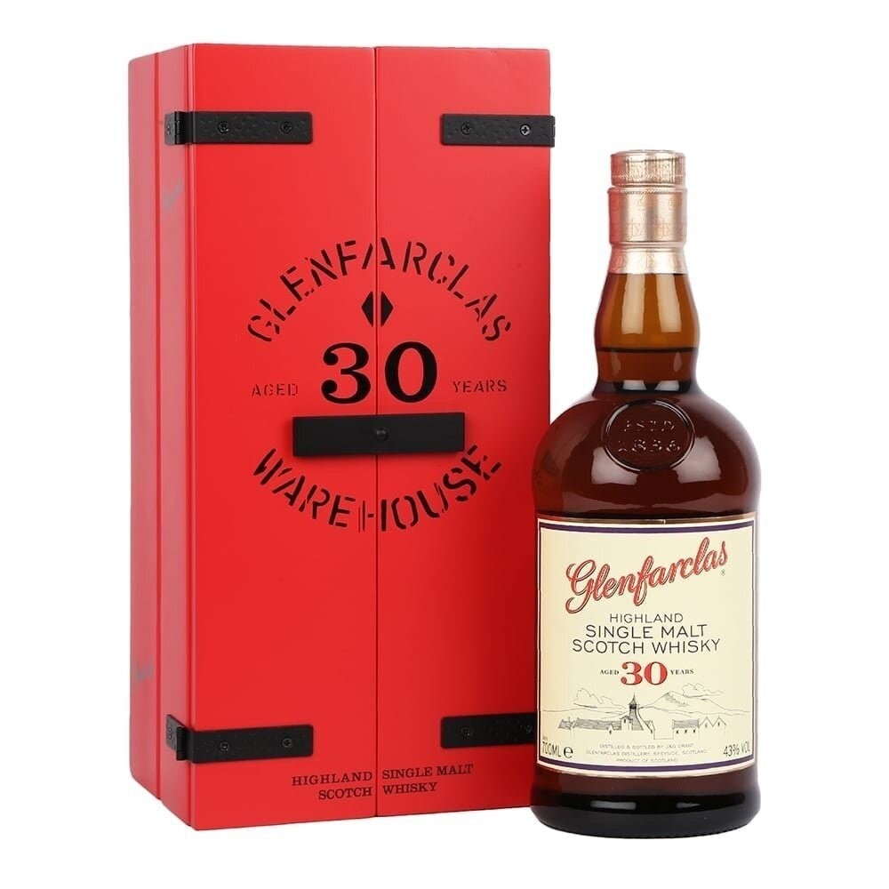Glenfarclas 30 years - 43% - Max. 1 per klant Glenfarclas 30 years - 43% - Max. 1 per klant