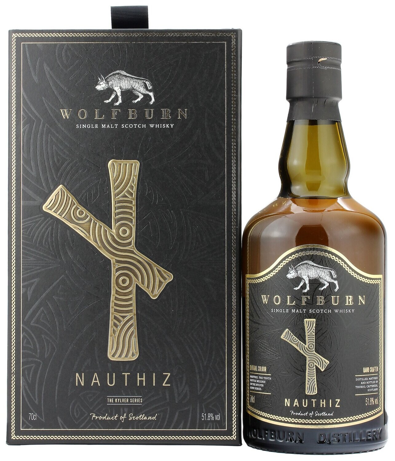 Wolfburn Nauthiz - Kylver X - 51.8% Wolfburn Nauthiz - Kylver X - 51.8%