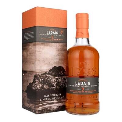 Ledaig - 9 years - Bordeaux Wine Cask - Limited Edition - 56.8% - Max. 1 per klant.