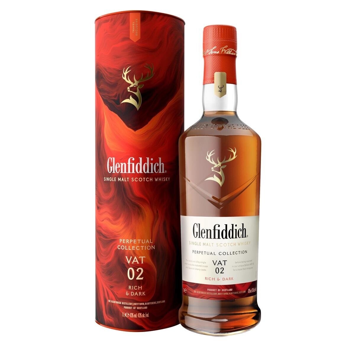 Glenfiddich Perpetual Vat 02 - 43% Glenfiddich Perpetual Vat 02 - 43%