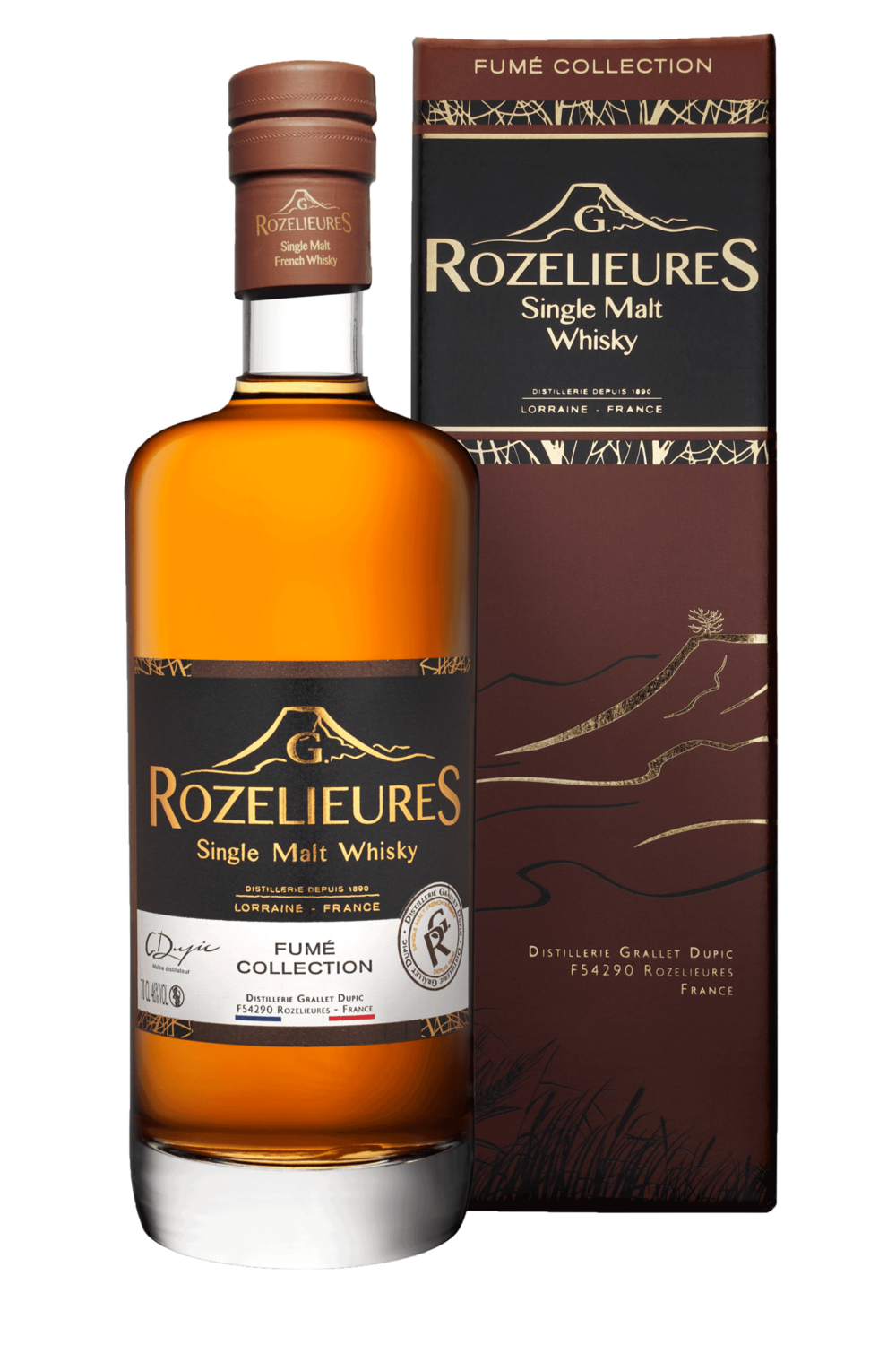 Rozelieures Fumé - Slightly Peated edition - 46% Rozelieures Fumé - Slightly Peated edition - 46%