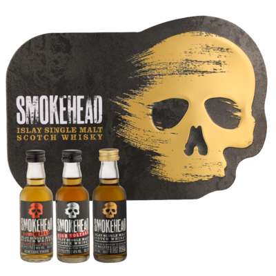 Smokehead Tasting set 3 x 5 cl.