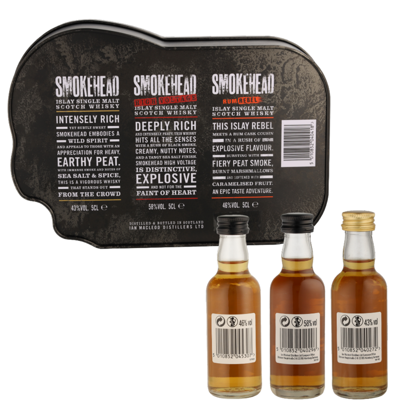 Smokehead Tasting set 3 x 5 cl.