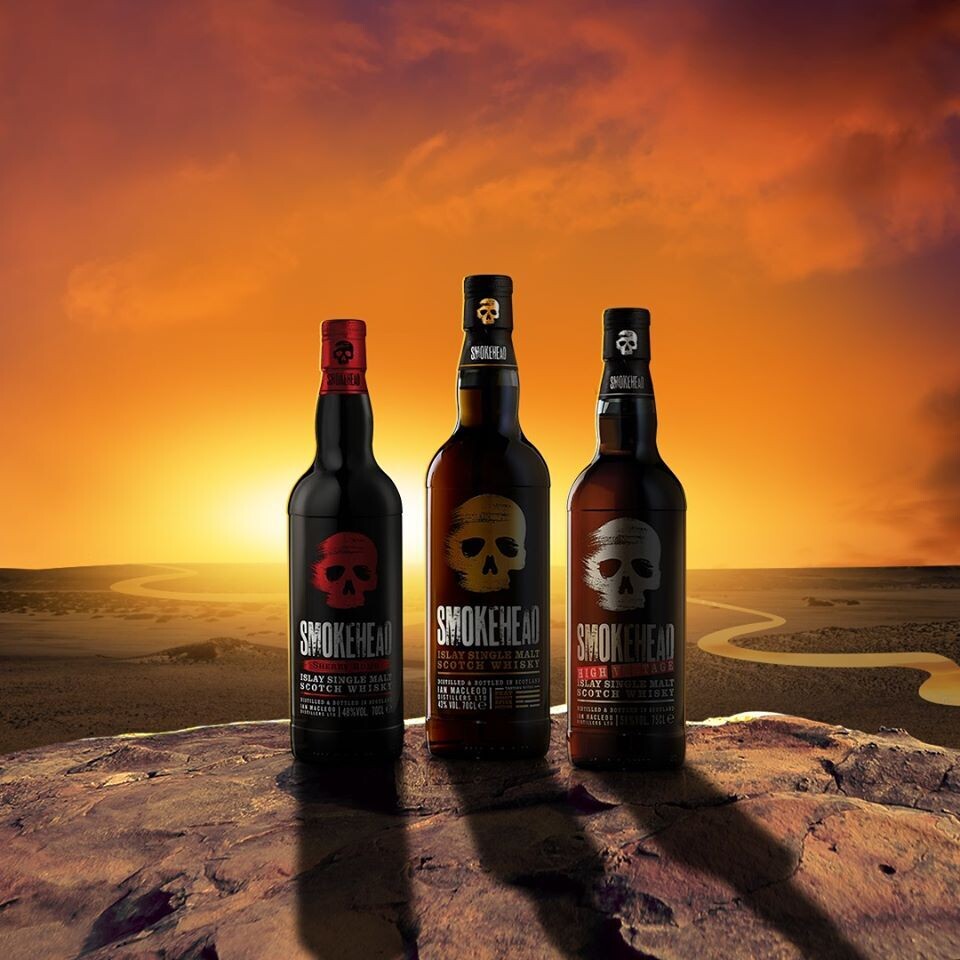 Smokehead Tasting set 3 x 5 cl. Smokehead Tasting set 3 x 5 cl.
