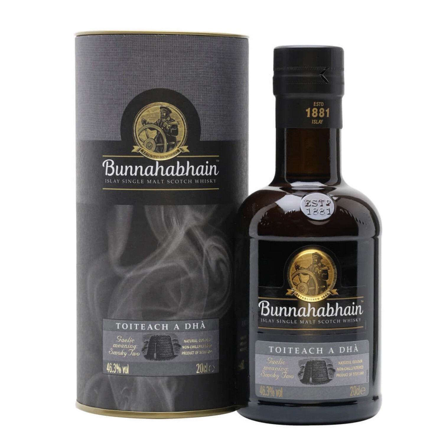 Bunnahabhain Toiteach a Dha - 20cl. - 46.3% Bunnahabhain Toiteach a Dha - 20cl. - 46.3%
