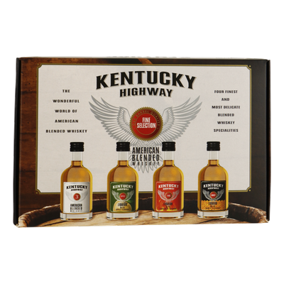 Kentucky Highway Whiskypack - 4x 5 cl.