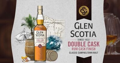 Glen Scotia Double Barrel Rum Cask Finish - 46%