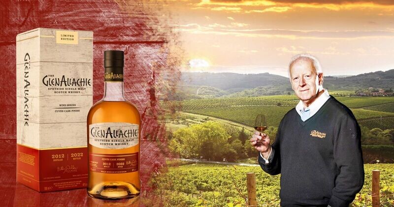 GlenAllachie - 2012 - Vintage Cuvée Wine Cask Finish - Batch 1 - 48%