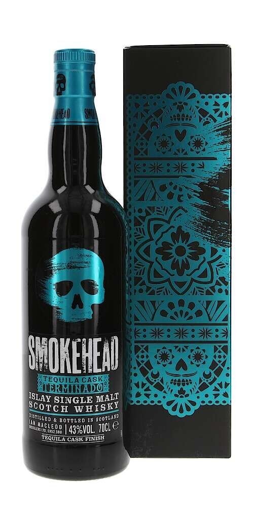 Smokehead Terminado Tequila - 43% - limited edition Smokehead Terminado Tequila - 43% - limited edition