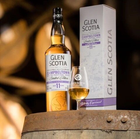 Glen Scotia - Festival Edition 2023 - Lightly Peated - White Port Cask - 54.7% - Maximaal 1 per klant!
