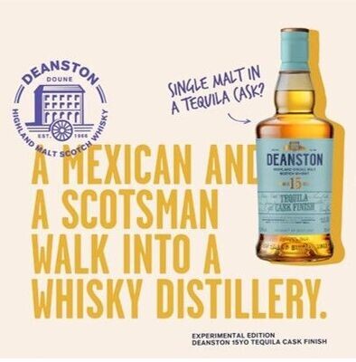 Deanston Tequila Cask - 15 years - 52.5% - limited edition