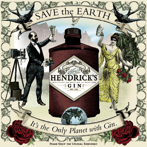 Hendrick's Gin - 41,4% Hendrick's Gin - 41,4%