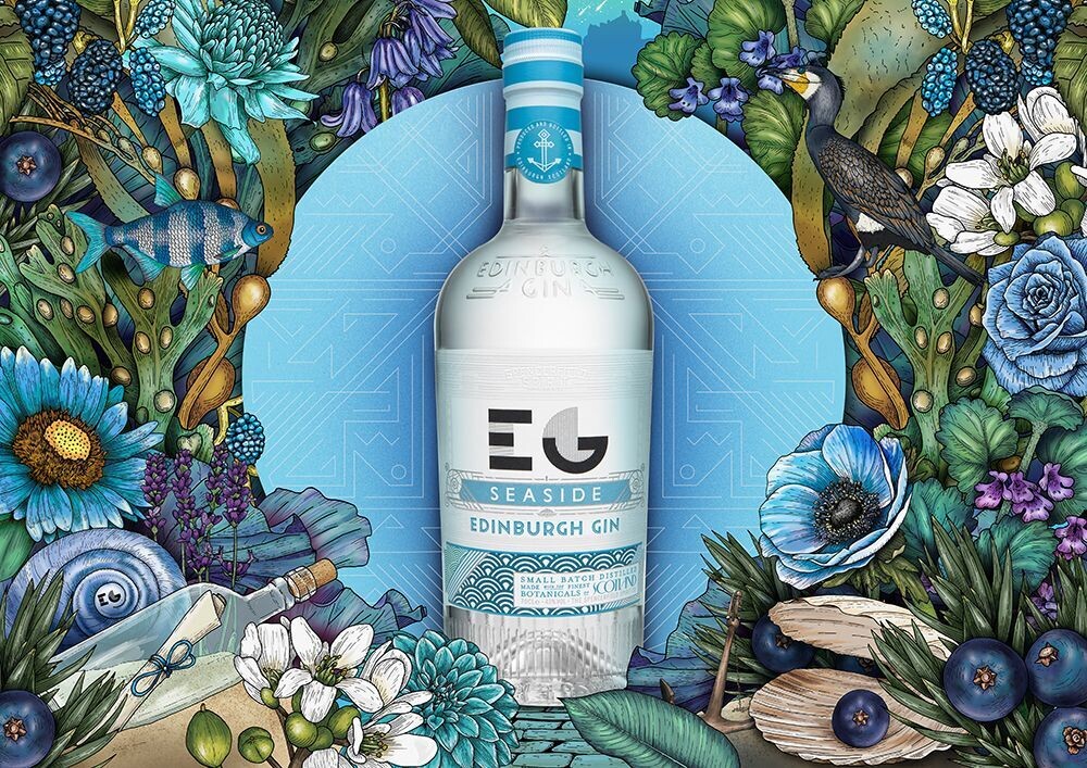 Edinburgh Seaside gin - 43% Edinburgh Seaside gin - 43%