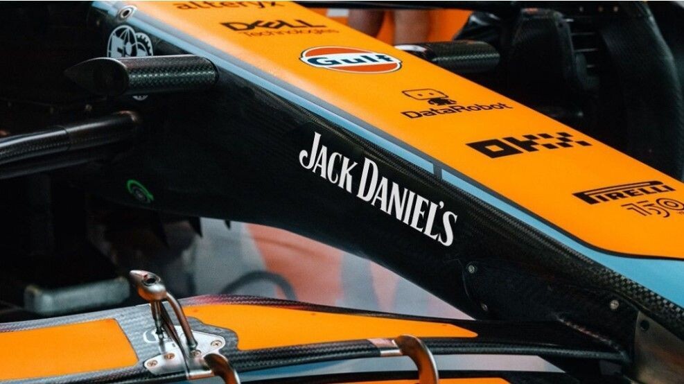 Jack Daniel's McLaren Limited Edition - 40% - Batch 1 - 2023 - met doos! Jack Daniel's McLaren Limited Edition - 40% - Batch 1 - 2023 - met doos!