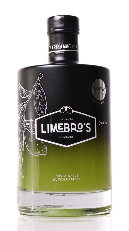 Lime Bro's Fresh Mint 0.50 ltr. - 30% - Silver Medal Winner 91 Points