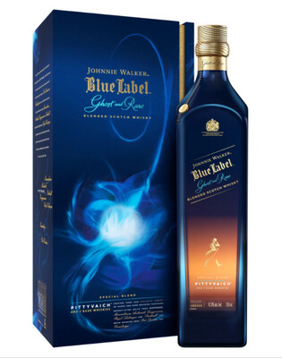Johnnie Walker Blue Label - Ghost and Rare Pittyvaich - 43.8%