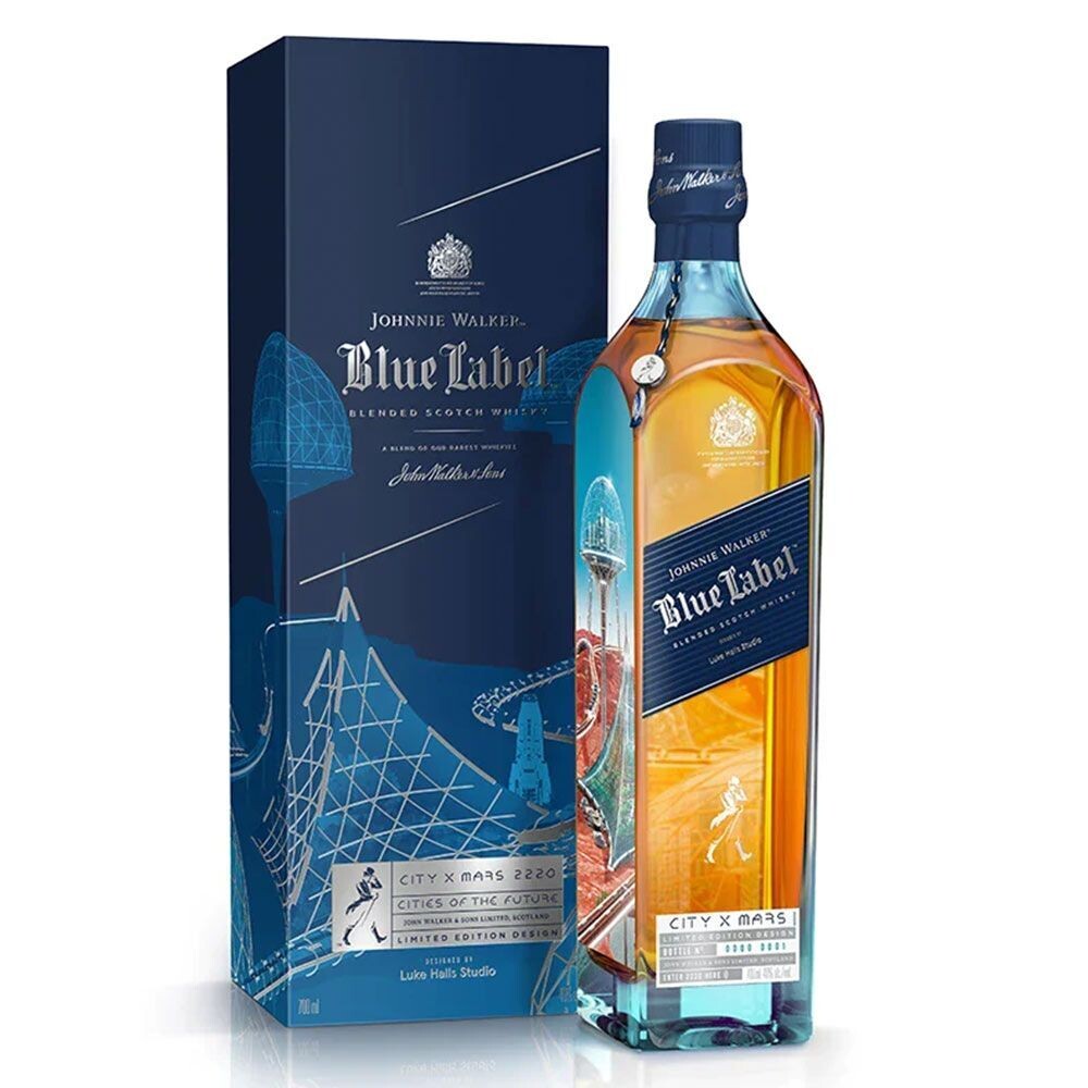 Johnnie Walker Blue Label - Mars Edition - 40% Johnnie Walker Blue Label - Mars Edition - 40%