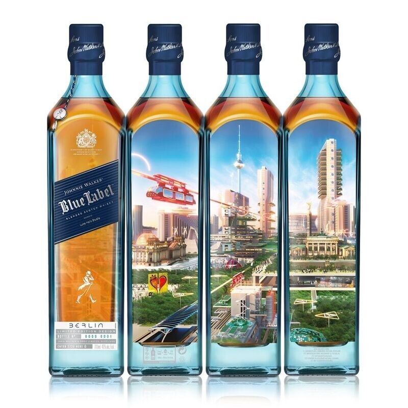 Johnnie Walker Blue Label - Berlin Edition - 40%
