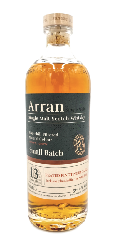 Arran Peated Pinot Noir - 13 years - 56%