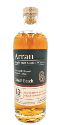 Arran Peated Pinot Noir - 13 years - 56%