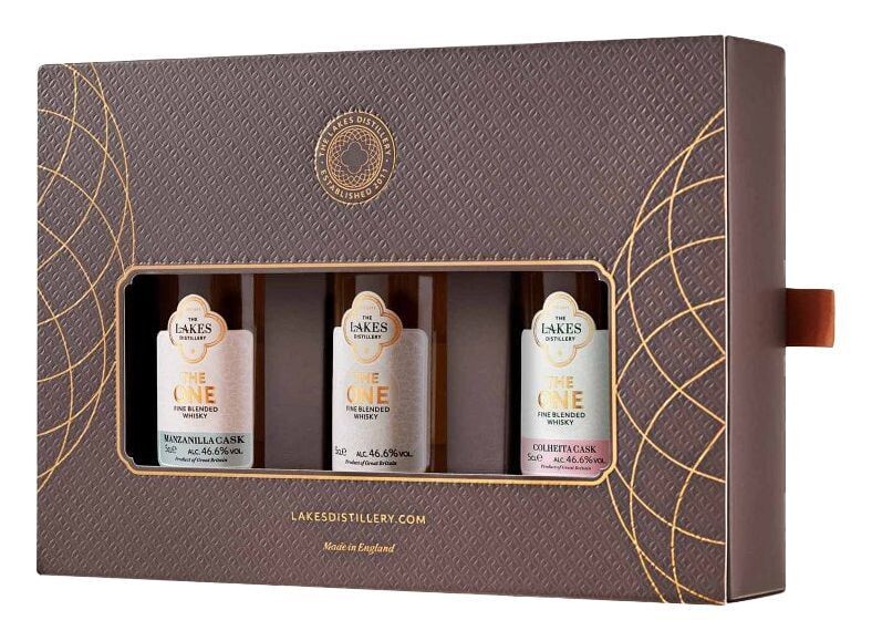 The Lakes Whisky Collection - 3x 5cl. The Lakes Whisky Collection - 3x 5cl.