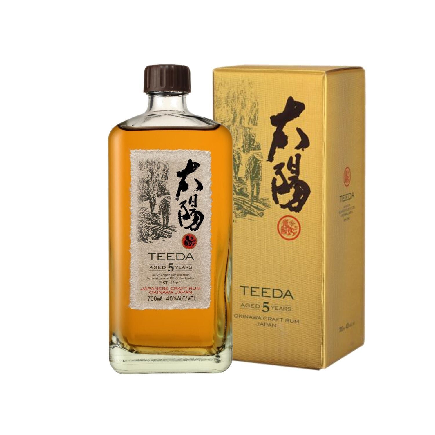 Teeda Rum - Japan - 40% Teeda Rum - Japan - 40%