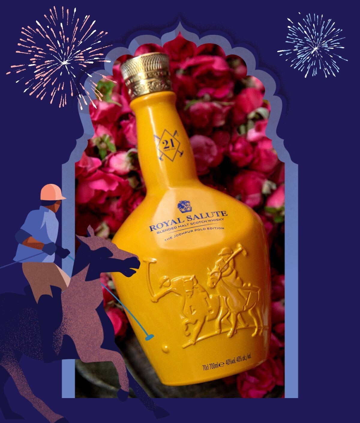 Chivas Regal Polo Royal Salute - Jodhpur - 40% Chivas Regal Polo Royal Salute - Jodhpur - 40%
