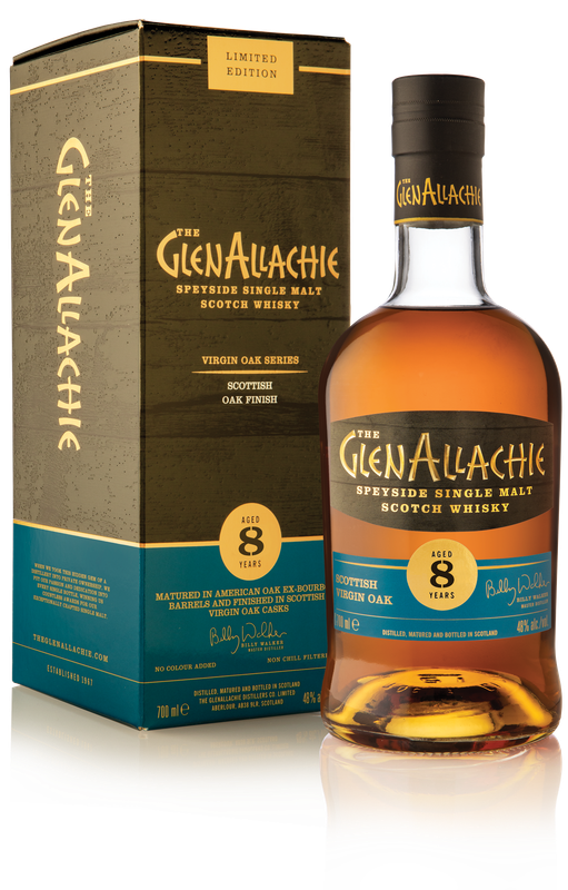 GlenAllachie 8 years Scottisch Oak Finish - 48%