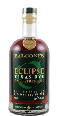 Balcones Texas Eclipse Texas Rye - Cask Strenght - 64%