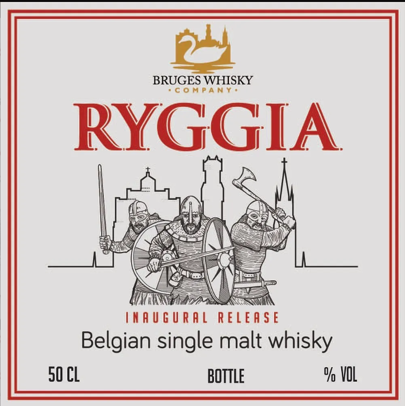 Bruges Whisky Company - Ryggia Inaugural Release - 61.7% Bruges Whisky Company - Ryggia Inaugural Release - 61.7%