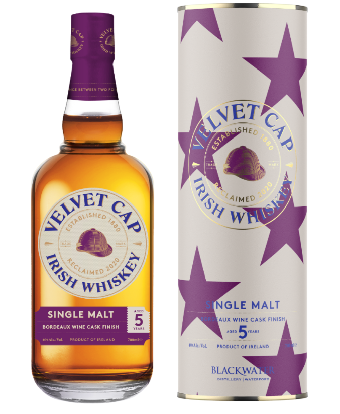 Velvet Cap - 5 Year Old Bordeaux Wine Cask - 40% Velvet Cap - 5 Year Old Bordeaux Wine Cask - 40%