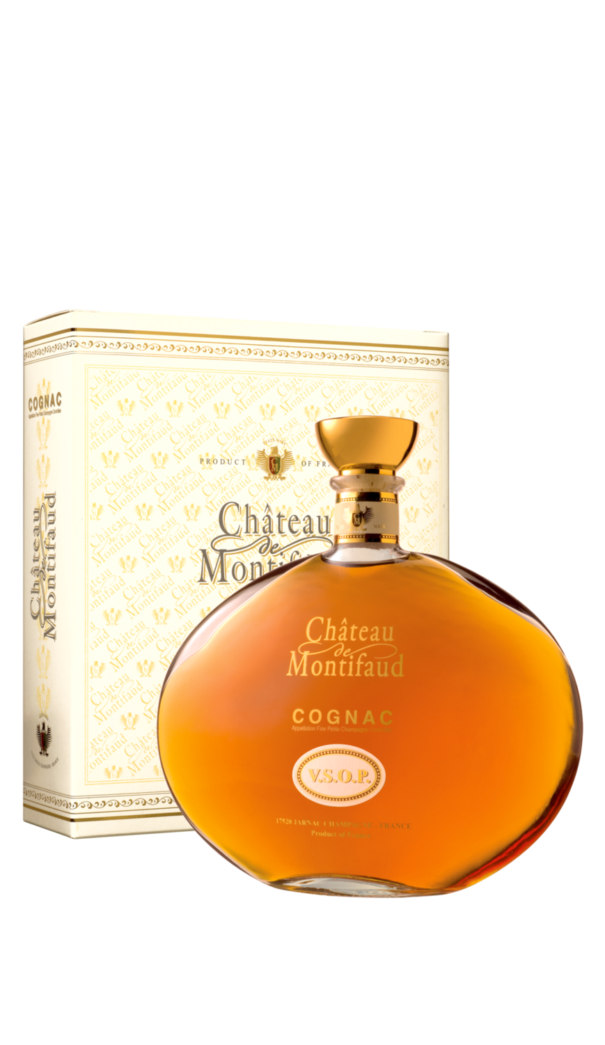 Château Montifaud Cognac - Sabina - VSOP - 0.50cl. Château Montifaud Cognac - Sabina - VSOP - 0.50cl.
