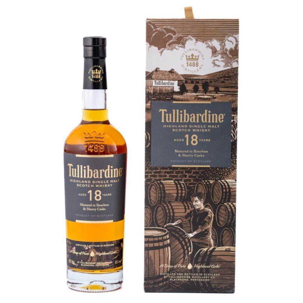 Tullibardine 18 years - 43% Tullibardine 18 years - 43%
