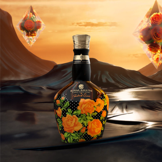 Chivas Regal Royal Salute - Richard Quinn Edition II -  Max. 1 per klant.