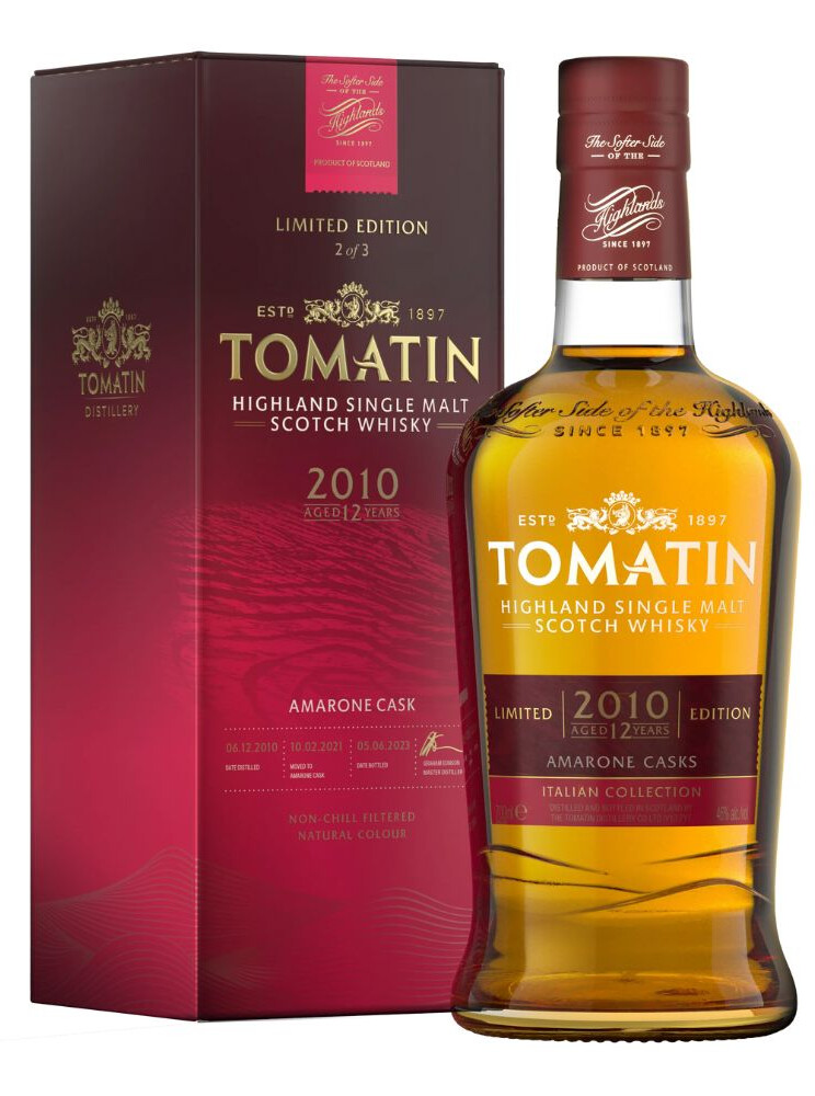 Tomatin Italian Collection - The Amarone Cask - 46% Tomatin Italian Collection - The Amarone Cask - 46%