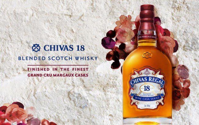 Chivas Regal 18 years - Margaux Wine Cask finish - 48% Chivas Regal 18 years - Margaux Wine Cask finish - 48%