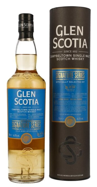 Glen Scotia Signature Series - 1th fill Bourbon Cask - Batch #1 - 46% Glen Scotia Signature Series - 1th fill Bourbon Cask - Batch #1 - 46%