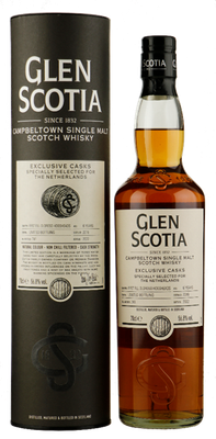 Glen Scotia  6 years - Red Wine cask finish - 57.4%