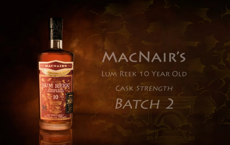 MacNair’s Lum Reek 10 Year Old Cask - Strength Batch 2 - 55.4%