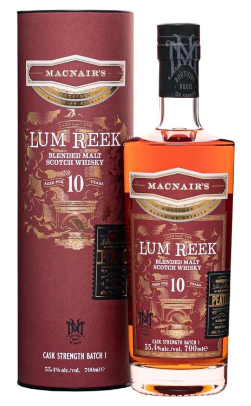 MacNair’s Lum Reek 10 Year Old Cask - Strength Batch 2 - 55.4% MacNair’s Lum Reek 10 Year Old Cask - Strength Batch 2 - 55.4%