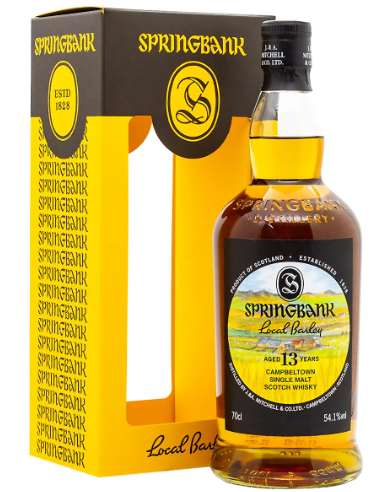 Springbank Local Barley 13 years - Local Barley - 2010/2023 - 54.1% Springbank Local Barley 13 years - Local Barley - 2010/2023 - 54.1%