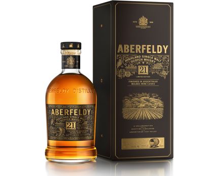 Aberfeldy 21 years - Argentinian Malbec Wine cask - 46%