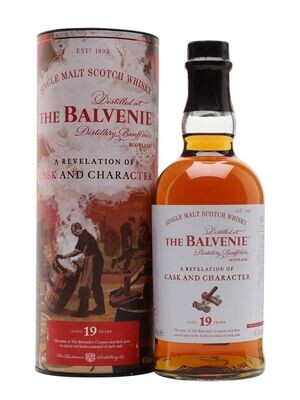 Balvenie 19 years - A revelation of Cask and Character - 47.5%